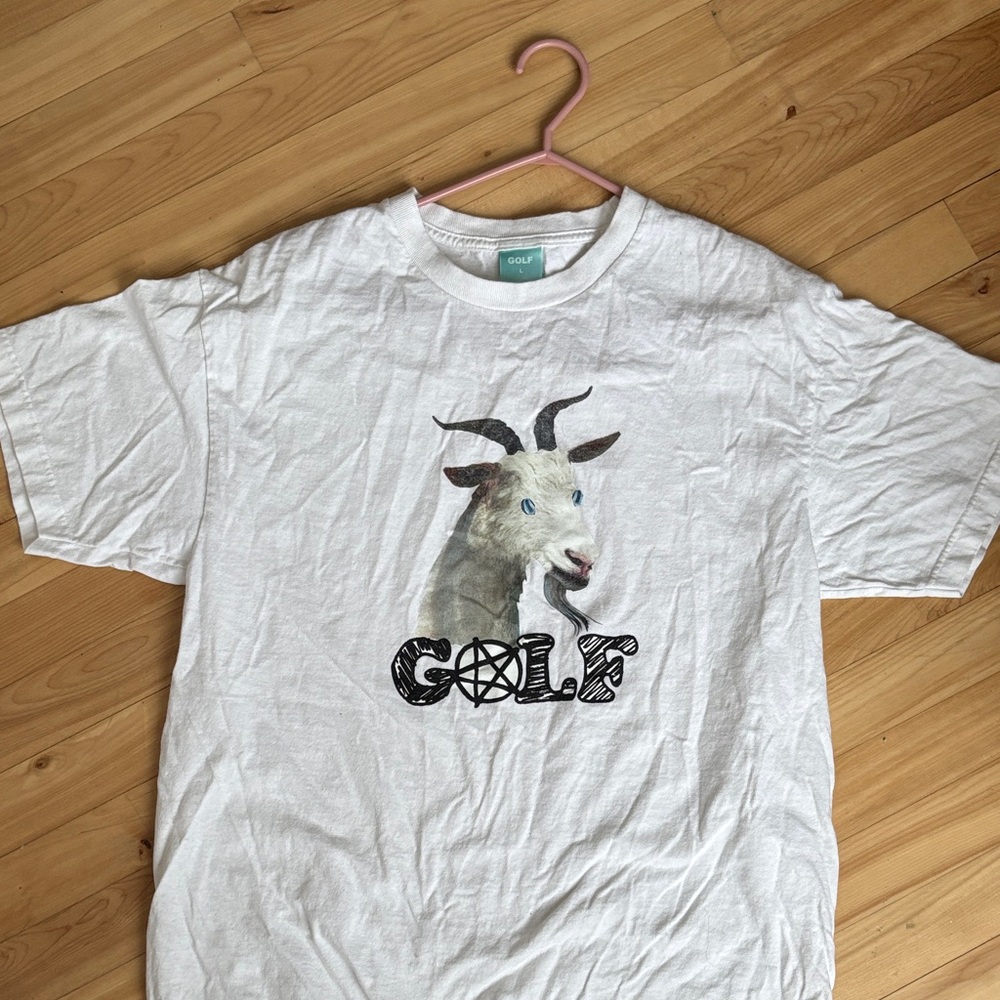 Golf Wang White Goat Graphic Tee